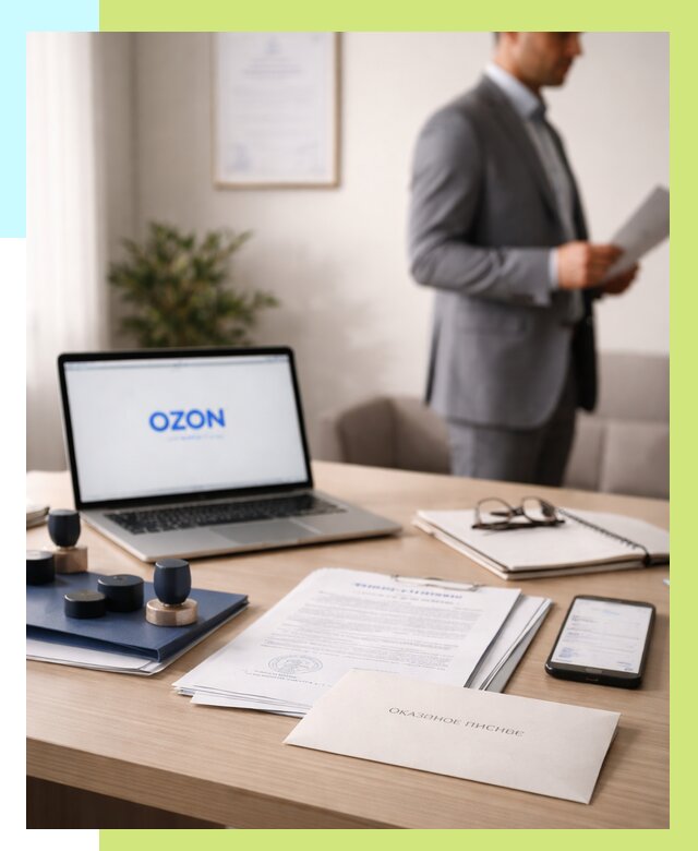 Отказное письмо для Ozon в Элисте от 3625 р. | Сертэкс
